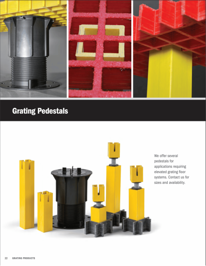 Pedestal Supports