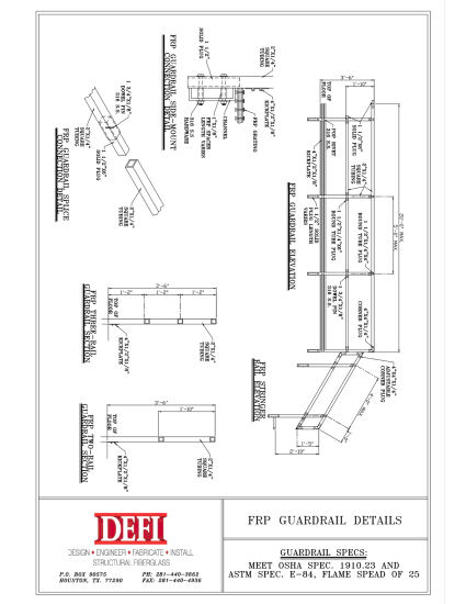 Standard Design Handrails