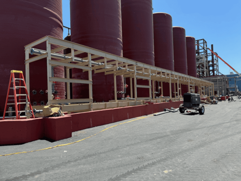 FRP Pipe Rack Feature Project