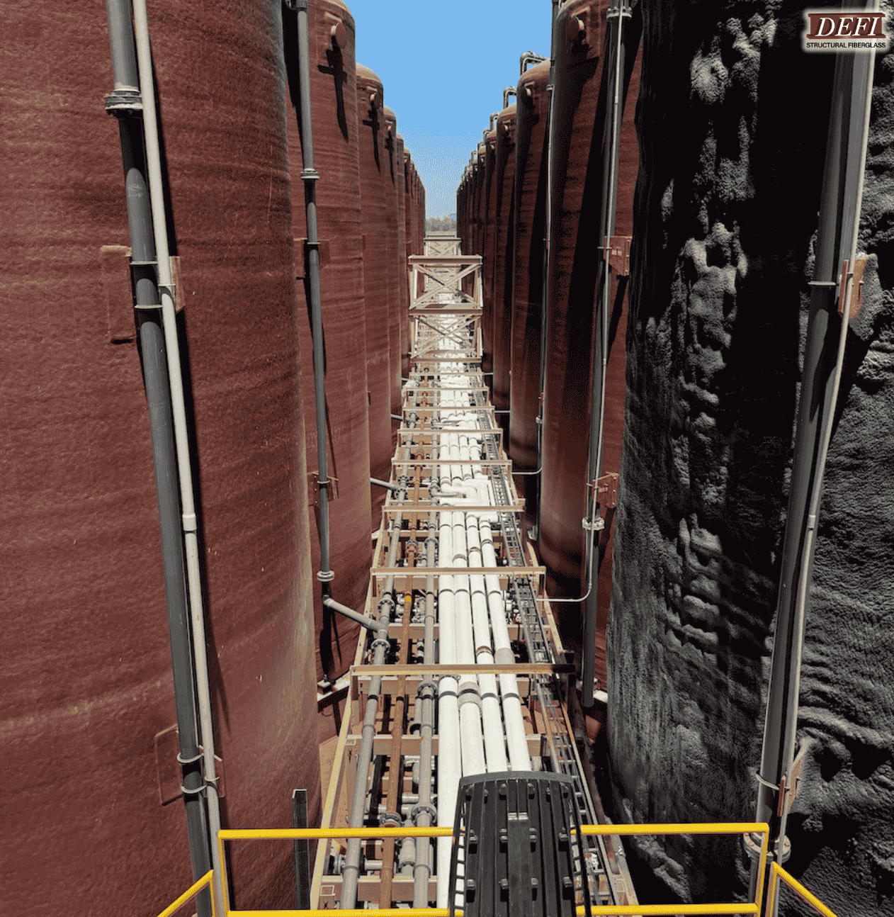 Featured Project: FRP Pipe Racks - DEFI Fiberglass